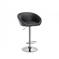 PU Leather Swivel High Adjustable Bar Stool Chair with Footres for Bar Table