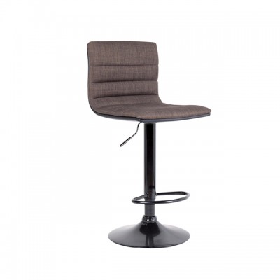 fabric powder coating base soft seat middle back adjustable swivel bar stool chair for bar table