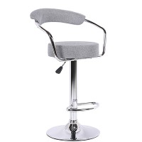 Wholesale China Supplier popular fabric swivel kitchen dining bar stools