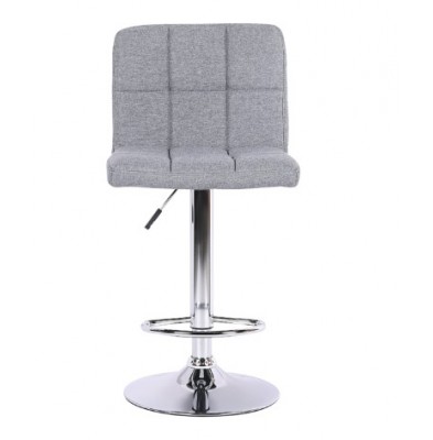 Chinese Factory Modern bar chair with footrest simple design adjustable Fabric bar stools