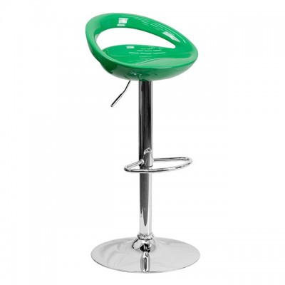 Modern Adjustable Height Swivel Plastic ABS Bar Stool for Bar Table