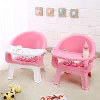 anti slip child whistle chair baby chair with removable tray