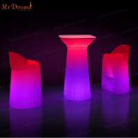 Mr.Dream outdoor waterproof hotel lighting wedding decorative remote control led event furniture