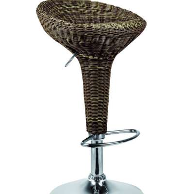 Comfortable modern rattan bar stool Comfortable bar stool rattan