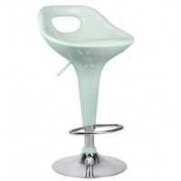 Modern Design Swivel Bar Stool with Footrest kitchen dinning adjustable plastic bar stools