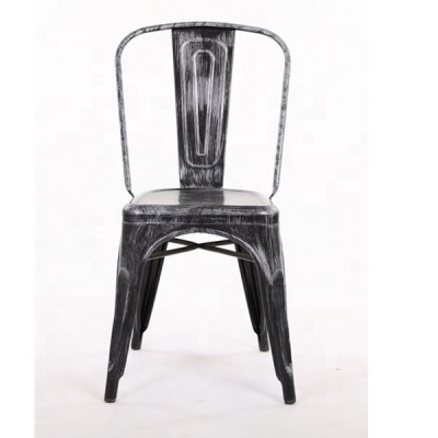 Vintage Industrial Style Metal Iron Cafe Dinning chair